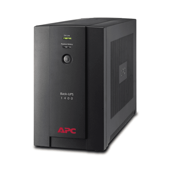 APC Back-UPS, 1400VA, 230V, AVR, IEC Sockets | BX1400UI