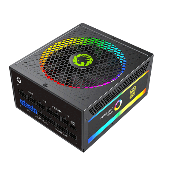 GAMEMAX GM-1050 PRO 1050 Watt 80 Plus Gold RGB | GM-1050-PRO  1 Year Shop Warranty