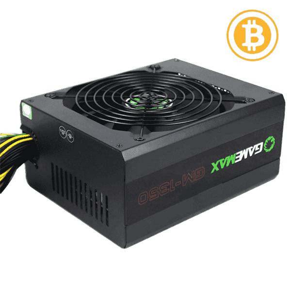 POWER SUPPLY 1350W GAMEMAX GM1350 MINING 80+ GOLD|GM1350