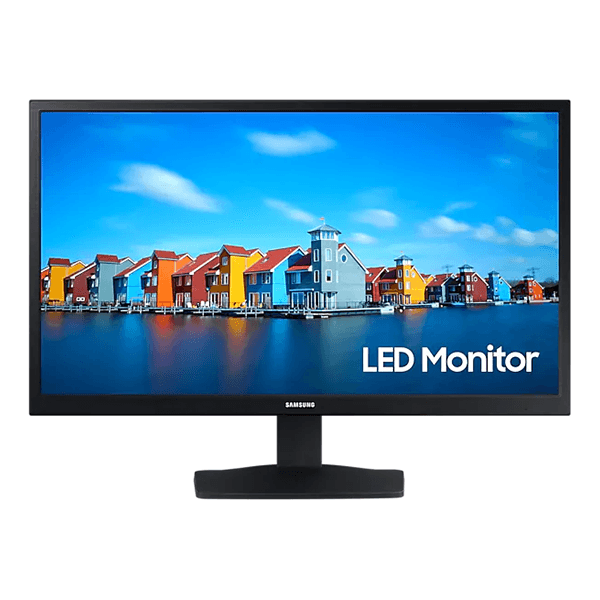 SAMSUNG 19" FHD FLAT LED Monitor, 1 Year Warranty | LS19A330NHMXUE