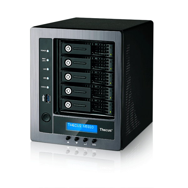 NAS BOX THECUS SOHO 5-BAY N5810PRO
