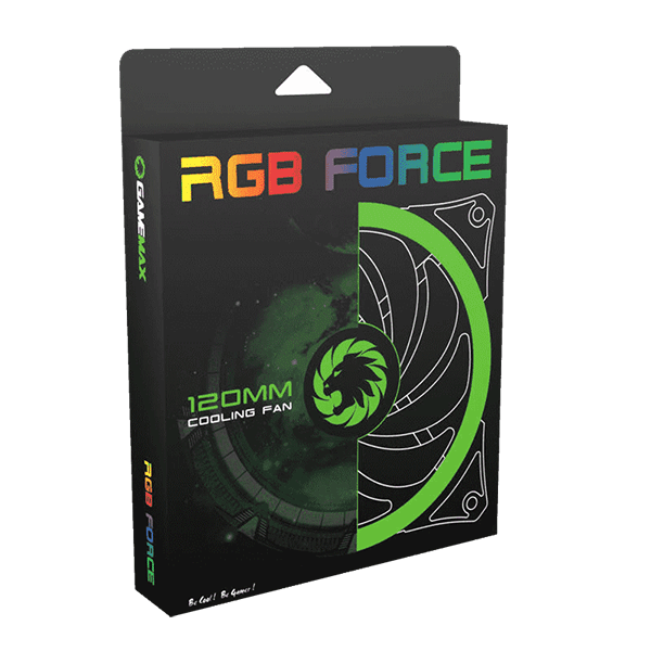 GAMEMAX CASE FAN RGB-PRO 120mm RGB Single Fan 1 Year Shop Warranty | RGB-PRO